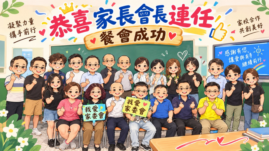 115學年度家長會長連任餐會